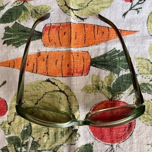 Etro green embellished sunglasses